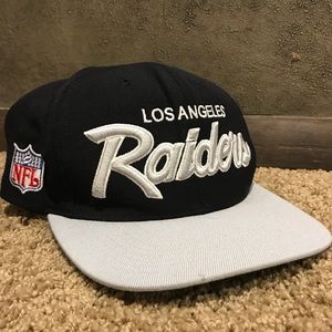 raiders throwback hat